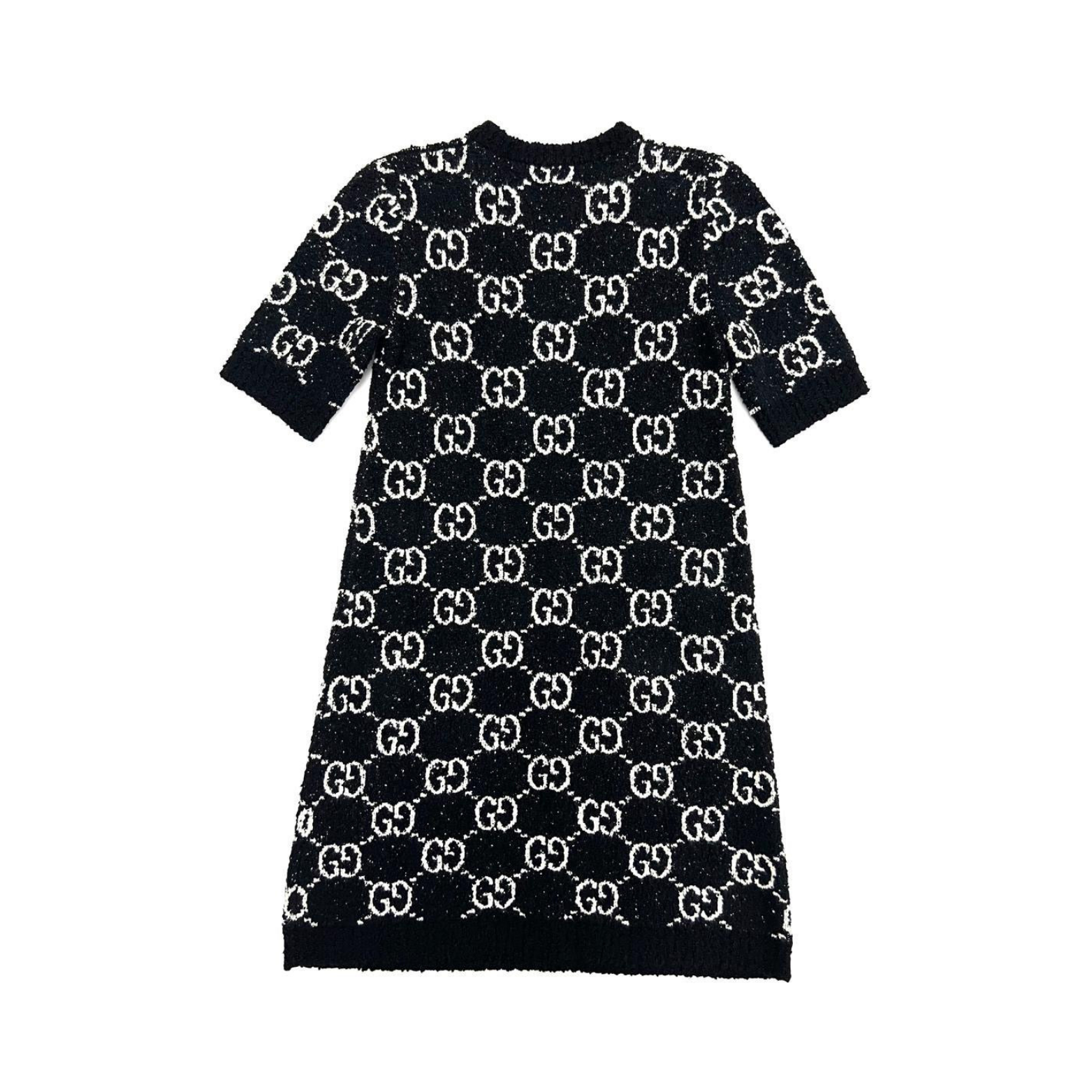 Gucci Black White GG Dress