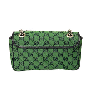 Gucci Marmont Small Shoulder Bag Green