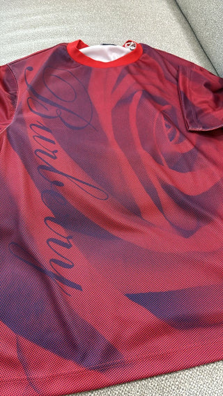 Burberry Red Orange Shirt