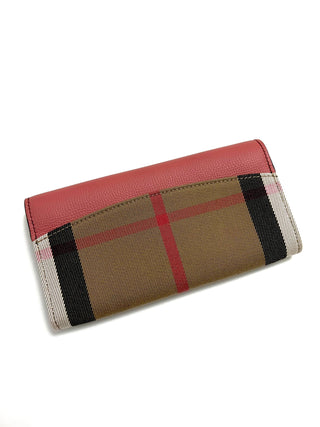 Burberry Leather Classic Long Wallet