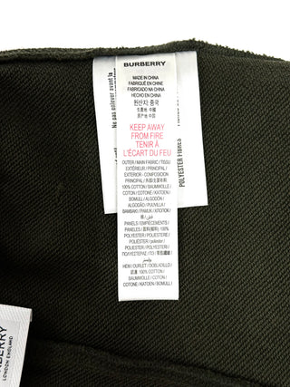 Burberry Army Green Jogger Pants