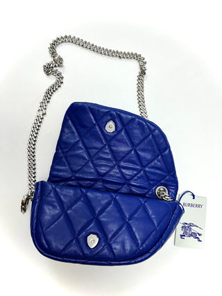 Burberry Leather Shield Lock Shoulder Bag