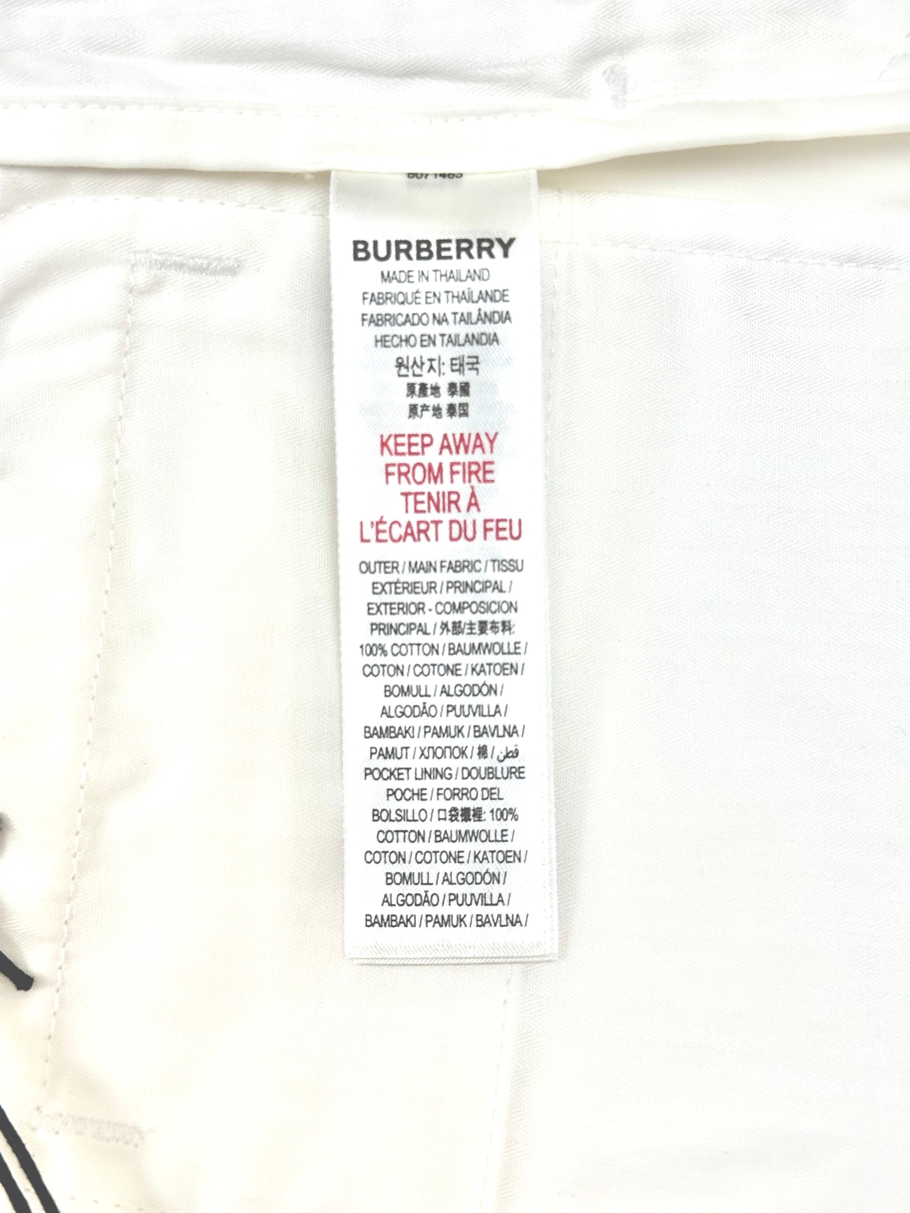 Burberry White Horse Logos Shorts