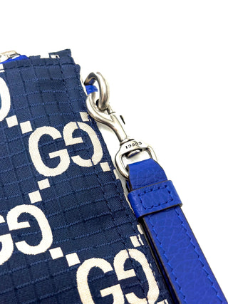 Gucci Canvas Pouch with hand strap