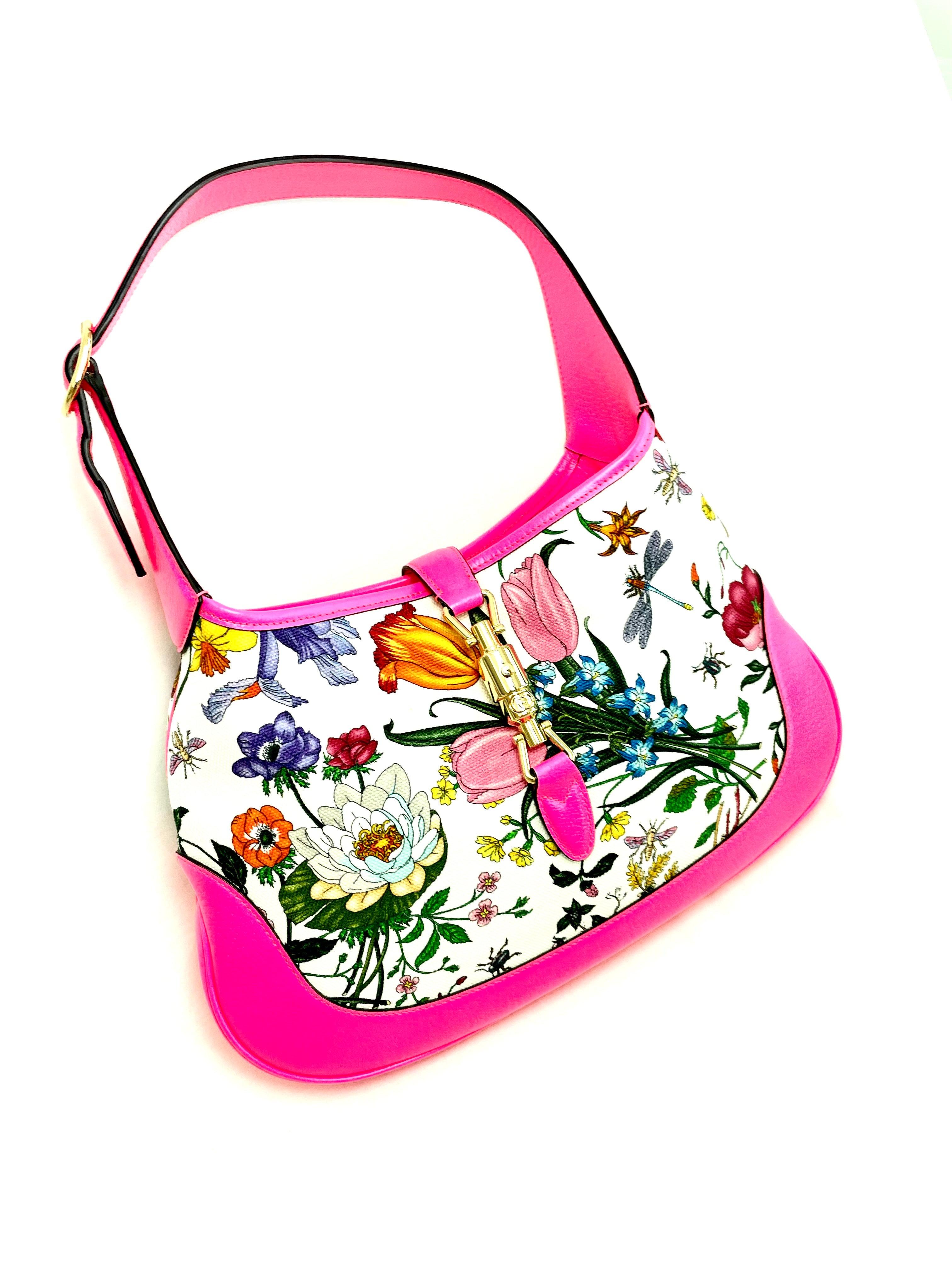 Floral Pink Small Jackie Bag