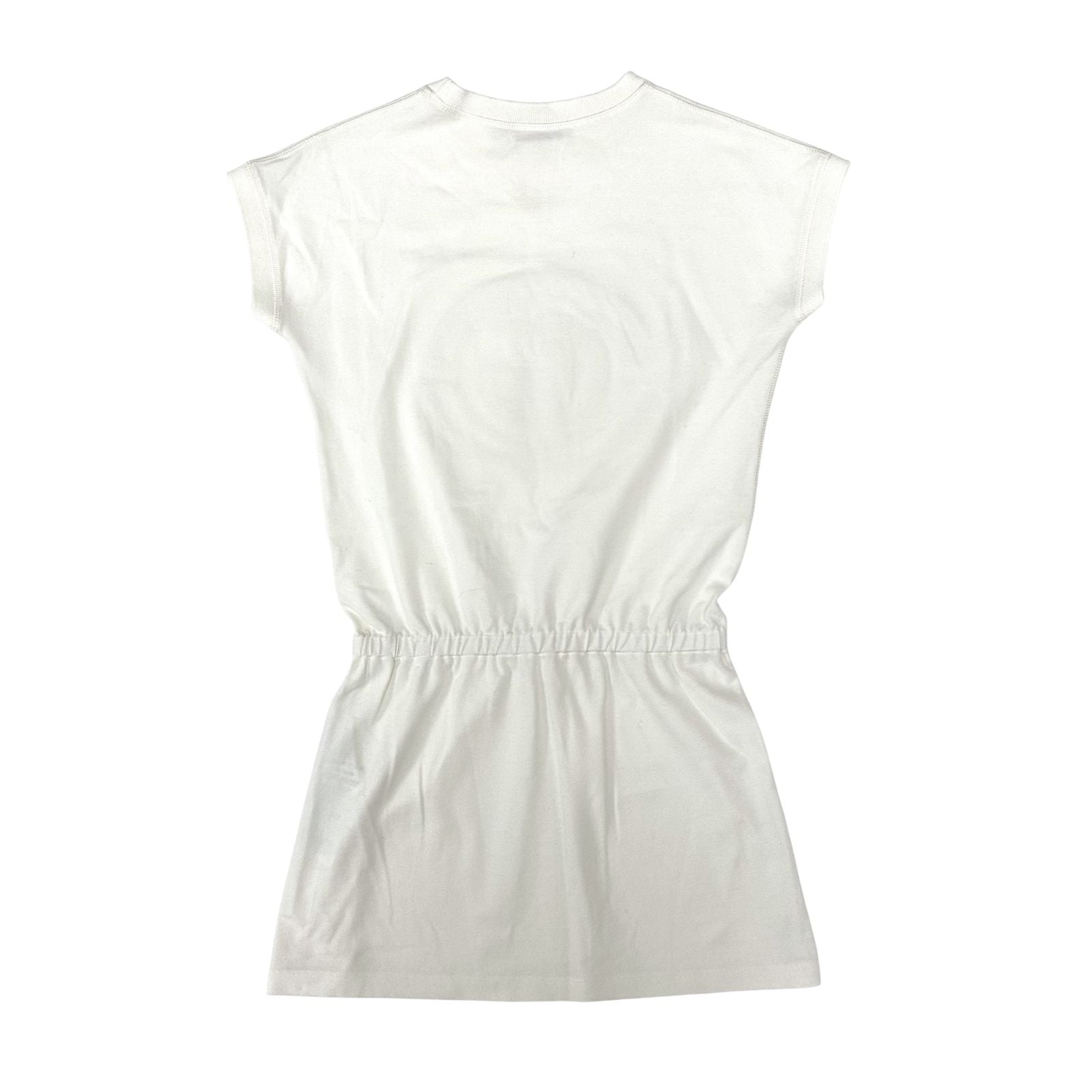 Gucci White Cotton GG Print Shirt Dress