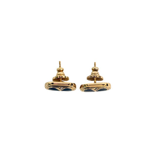 Valentino Ovallete VLogo Stud Earrings