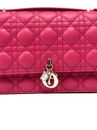 Dior Top Handle Bag Passion Pink