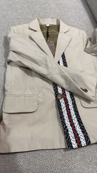 Burberry Beige Ali Mono Coat