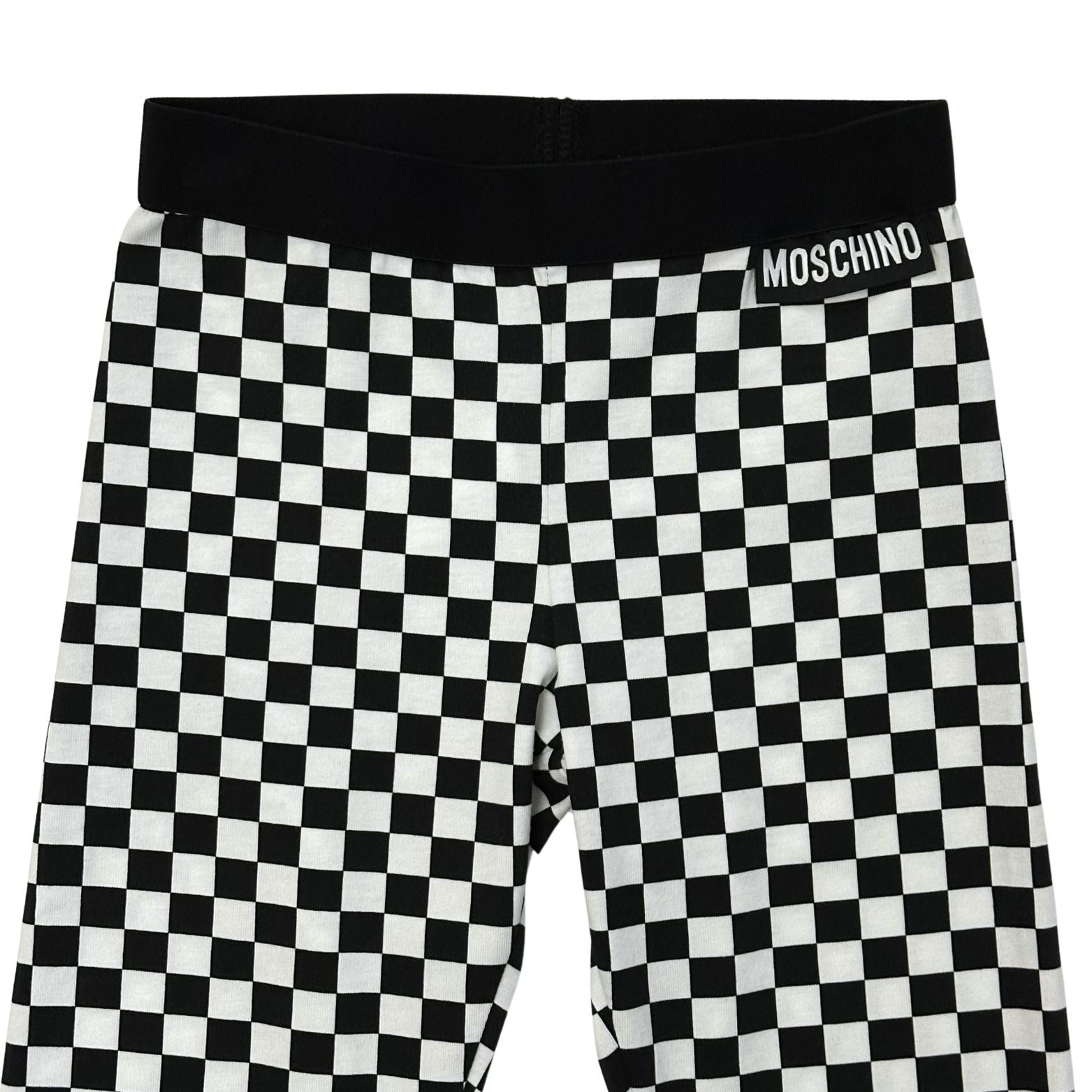 Moschino Black White Leggings