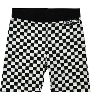 Moschino Black White Leggings