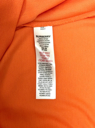 Burberry Polo Shirt With Brand Print