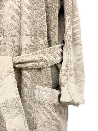 Burberry Beige Bathrobe