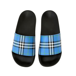 Burberry Slides Black/ Blue