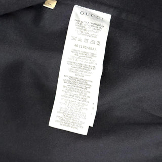 Gucci Double Face Black Jacket