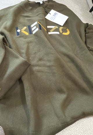Kenzo Army Green Sweater