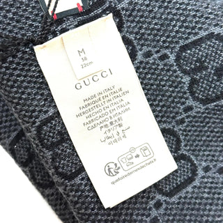 Gucci bucket Hat Black Dark Grey
