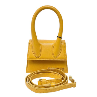 Jacquemus Mini Chiquito  Leather Yellow