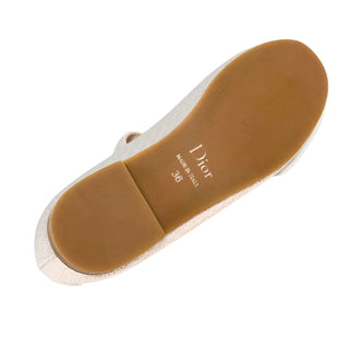 Christian Dior Ballerina Shoes in Sequin Pink