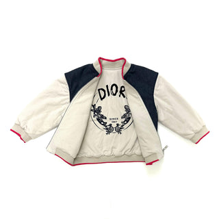Christian Dior Blue Denim Reversible Jacket