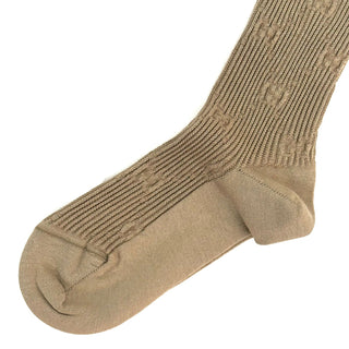 Gucci Cotton Blend Beige Socks
