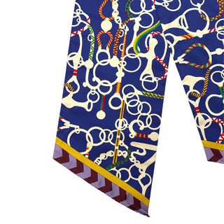 Hermes Mors ET Tresses Silk Maxi Twilly