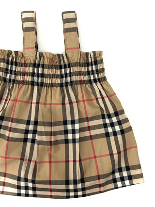 Burberry Classic Design Baby Dress or Toodler Shirt with Pants