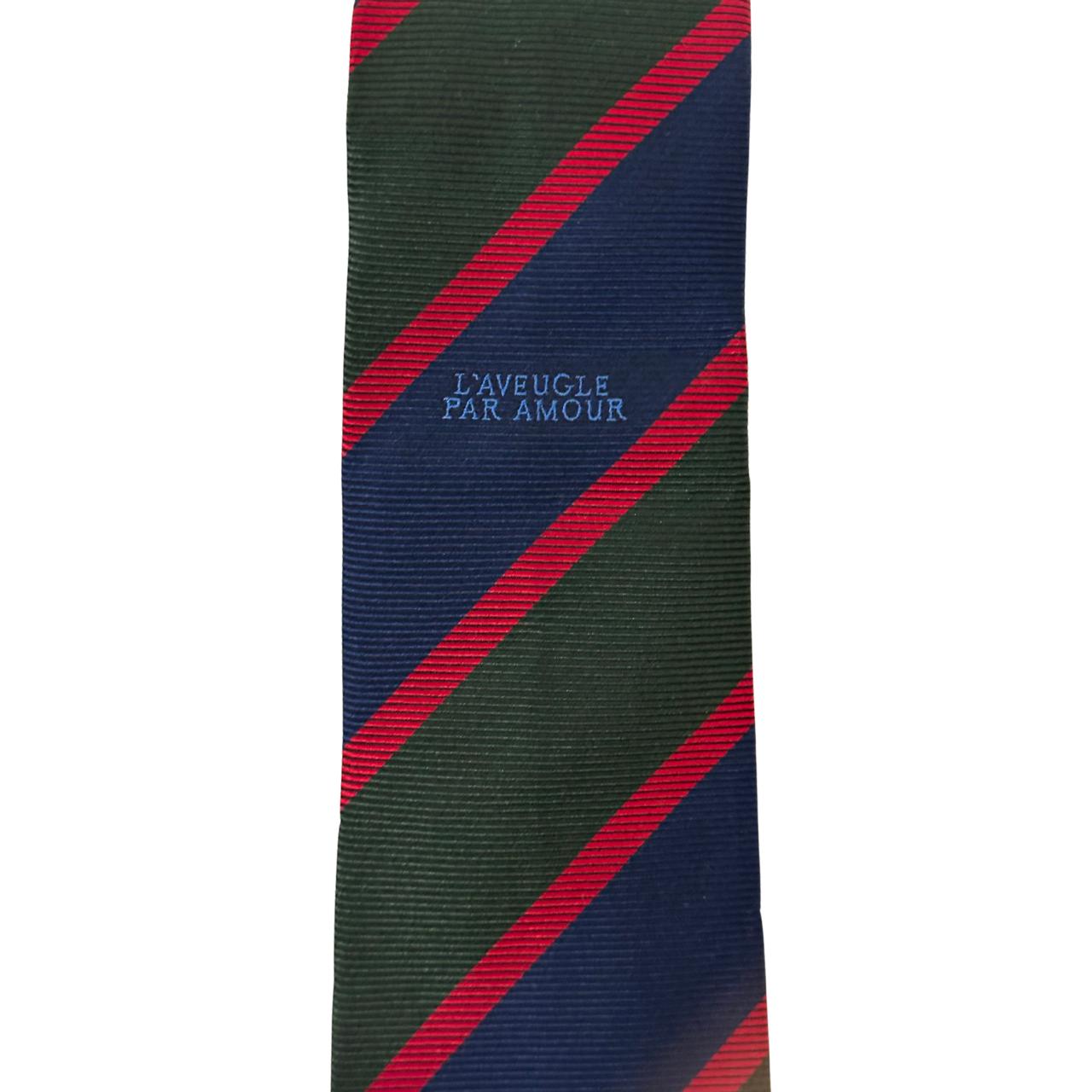 Gucci Multicolor Stripes Silk Tie
