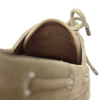 Christian Dior Granville boatshoe Suede Canvas