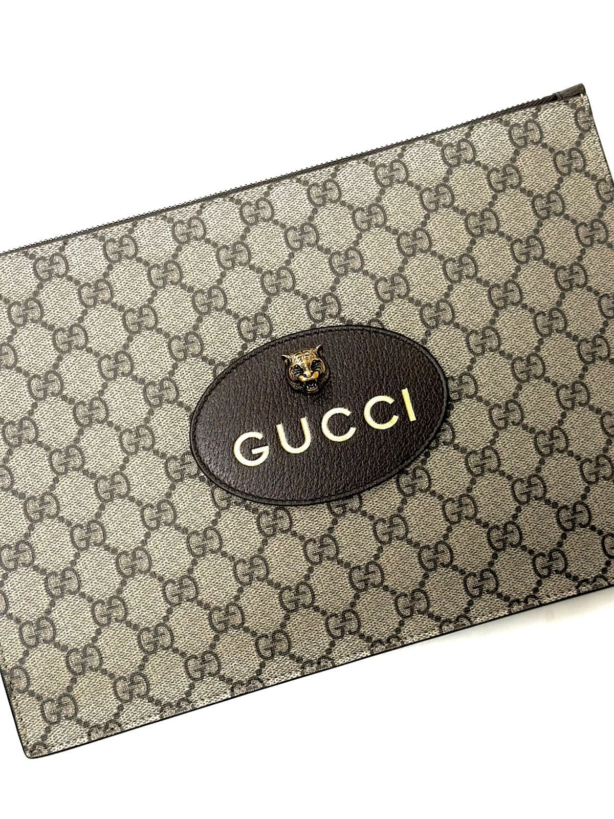 Gucci Pouch With Yellow Hand Strap
