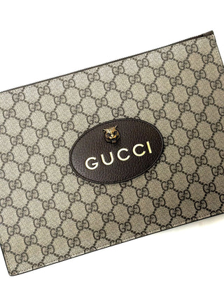 Gucci Pouch With Yellow Hand Strap