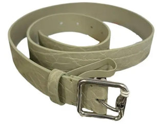 Burberry Bullhide Buckle Leather Belt