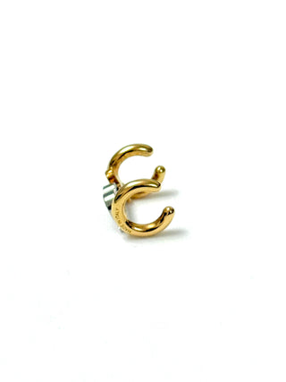 Burberry TB Gold Coated Ear Cuff