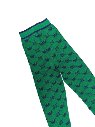 Gucci Adidas Jogger and Long Sleeve Top Knitted GG Set