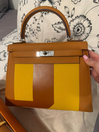 Hermes Kelly 28 Sellier Kelly Graphite