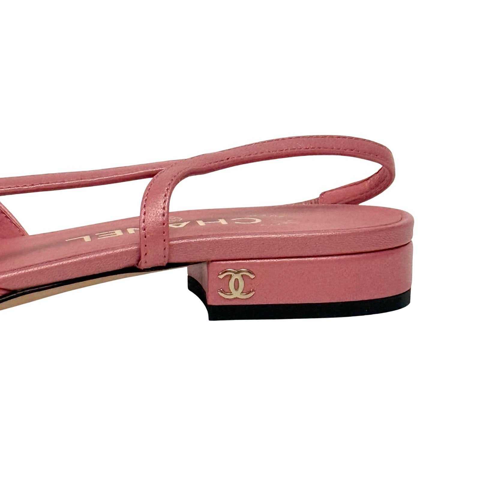 Chanel CC Flat Slingback