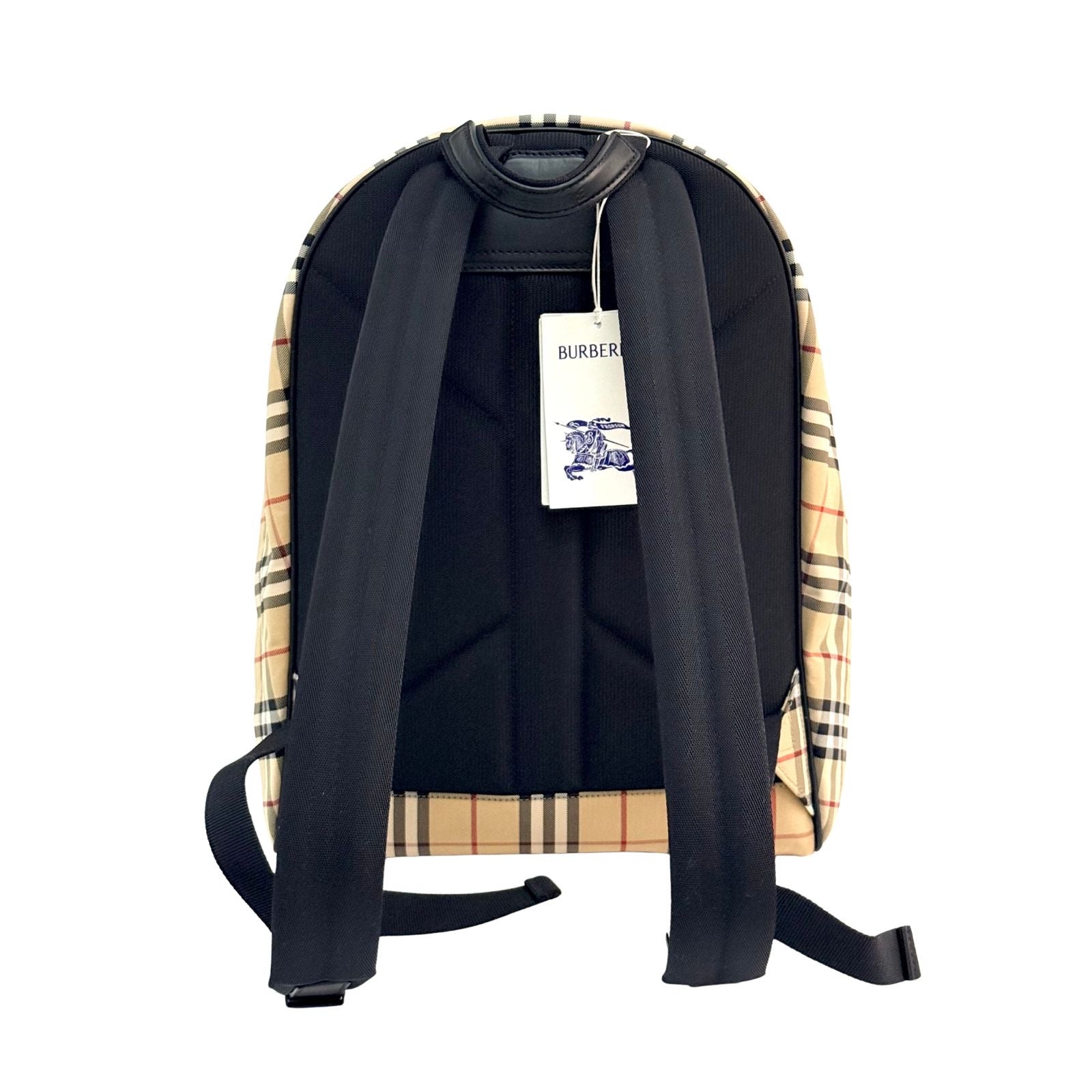 Burberry Check Canvas Backpack