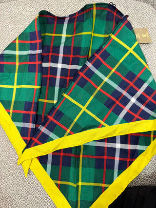Burberry Multi Color Square Scarf