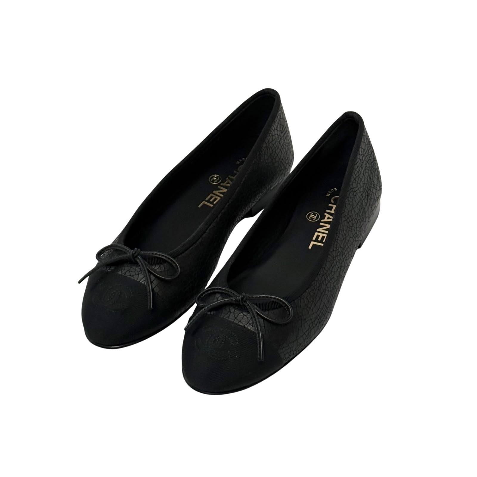 Chanel Black Classic Ballerina