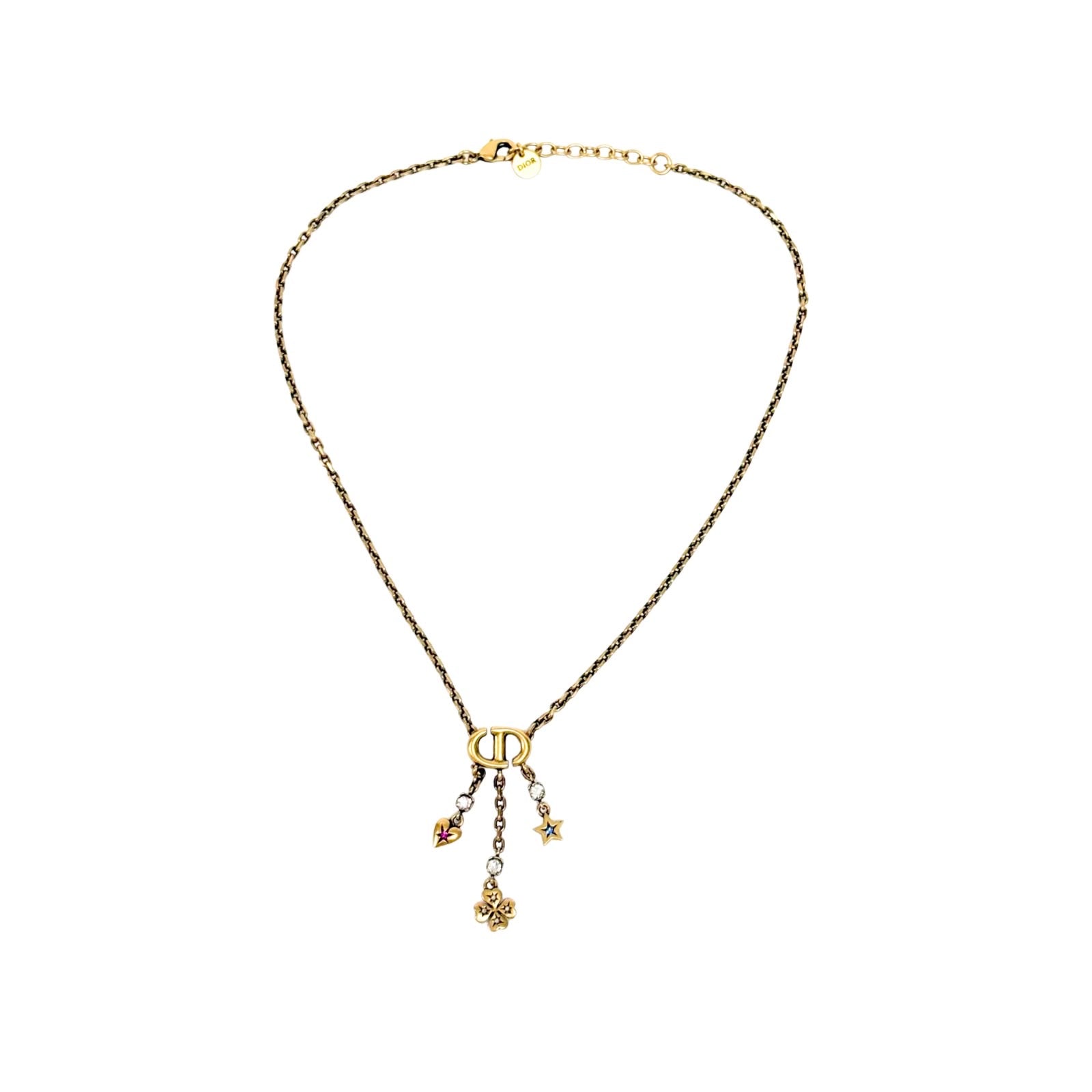 Christian Dior Gold Plated Necklace