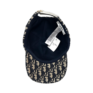 Christian Dior Oblique Navy Baseball Cap