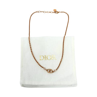 Christian Dior Rosegold Plated Necklace