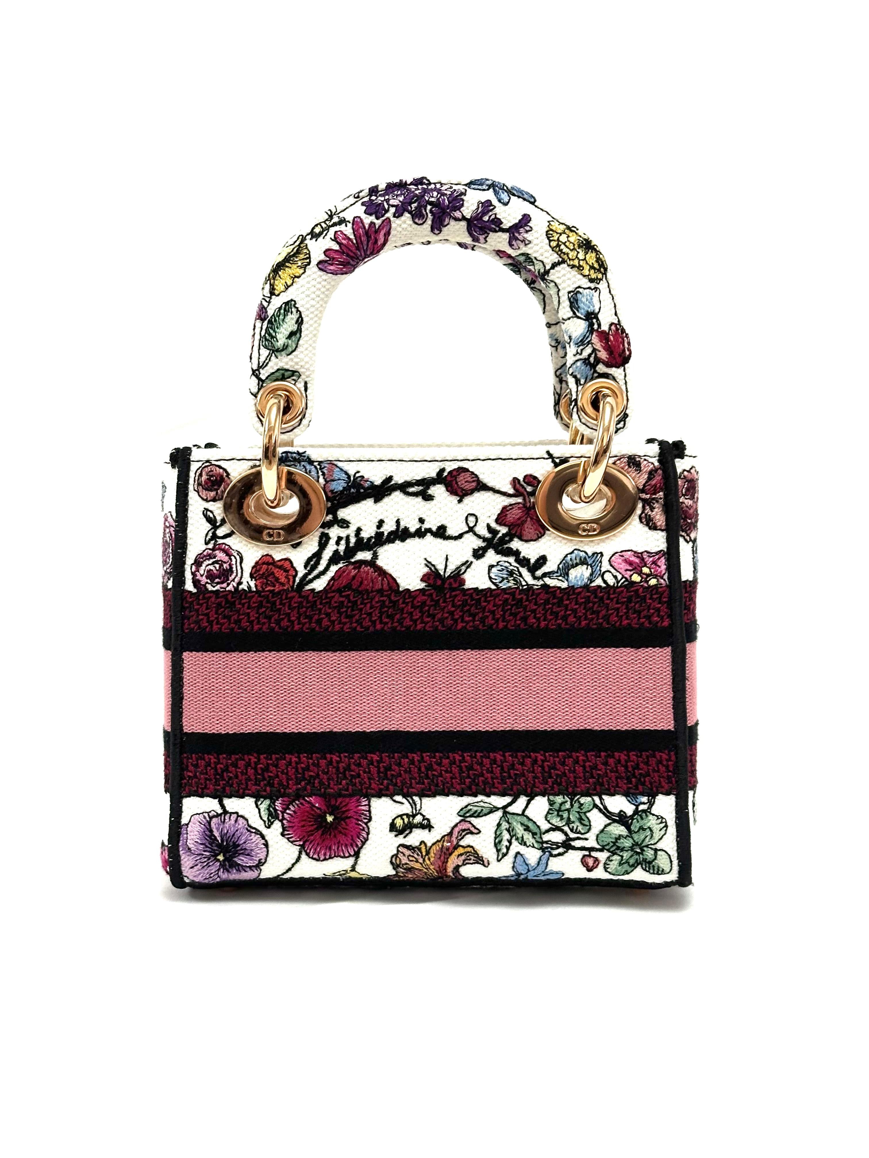Lady Dior Mini D Lite Multi Color