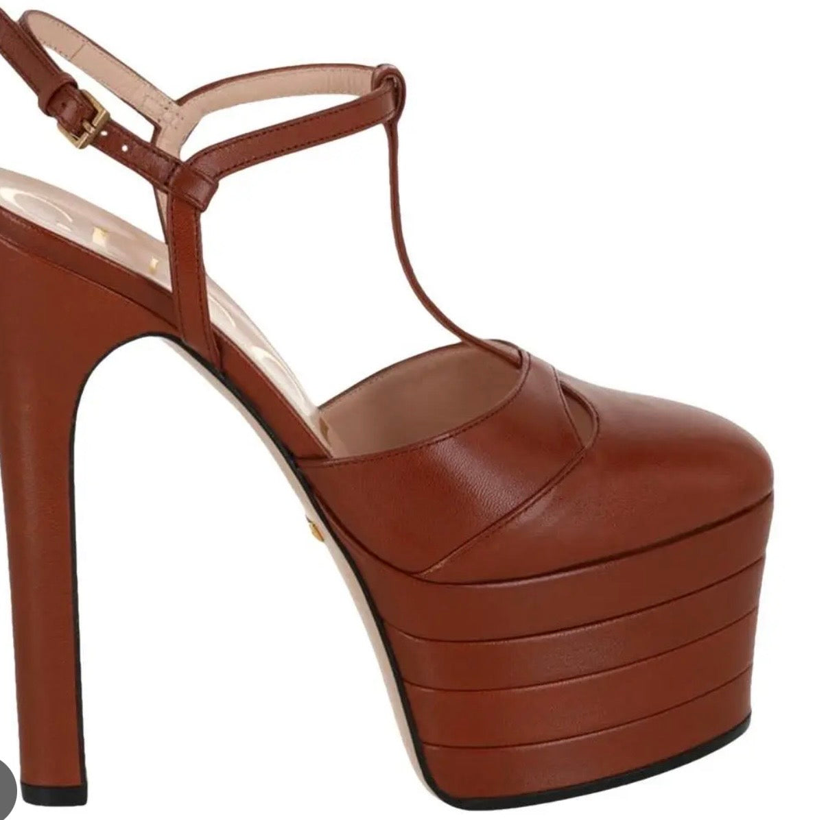 Gucci High Heels Brown