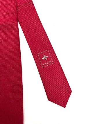 Gucci Red Silk Tie