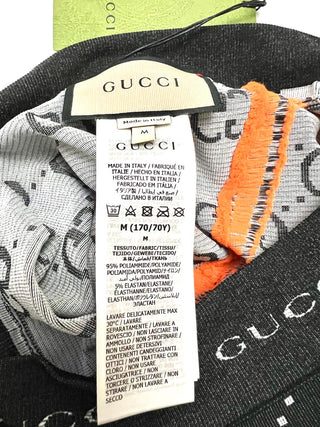 Gucci Leggings Black / Orange