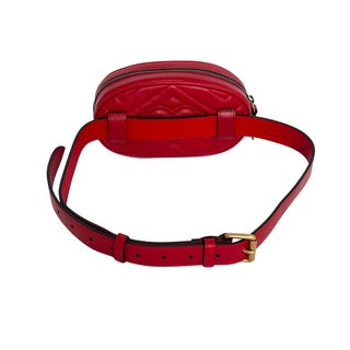 Gucci Marmont Belt Bag Red