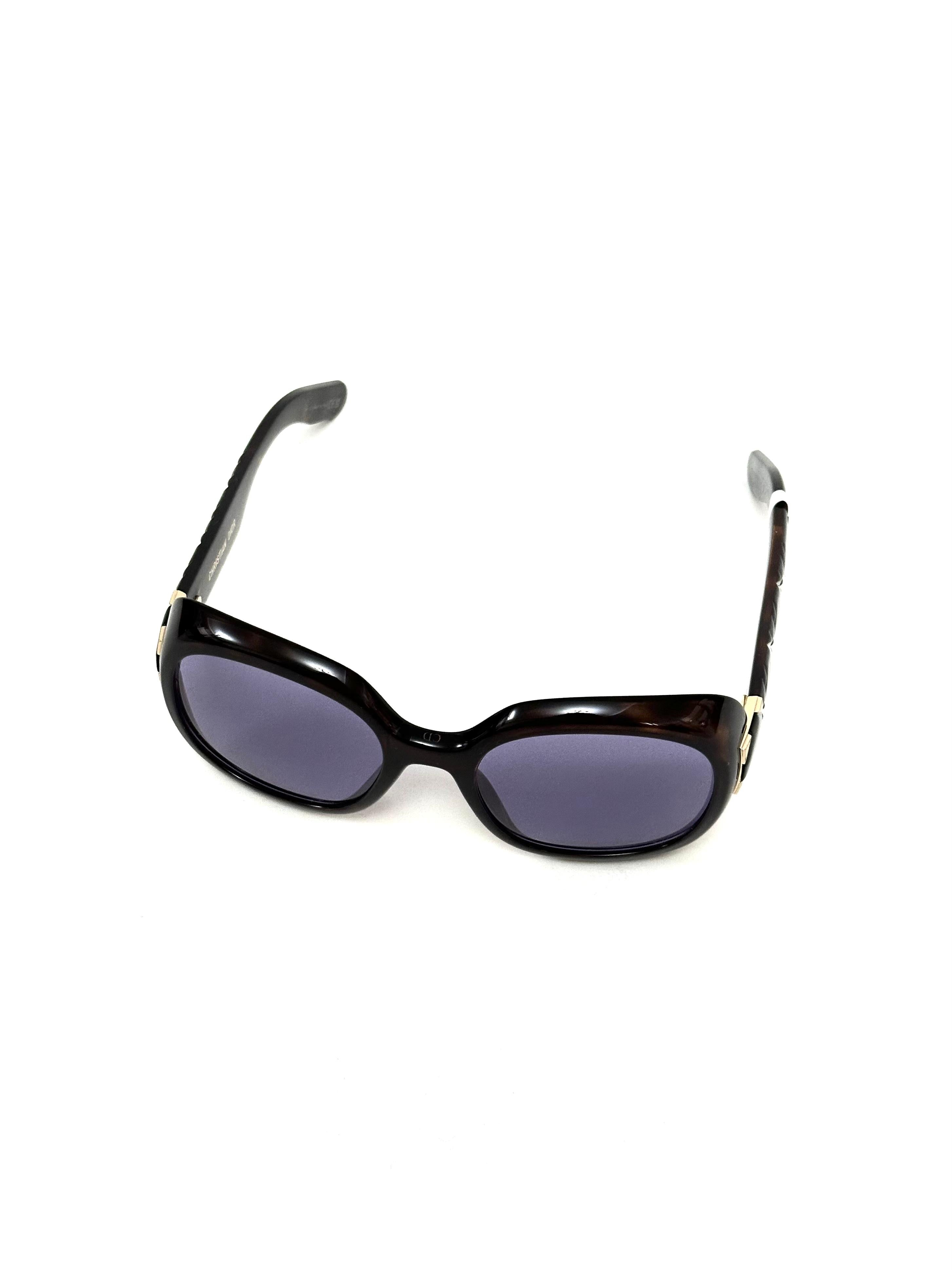 Dior Black Sunglasses with Logo