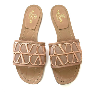 Valentino Toile Iconographe Slides Sandals