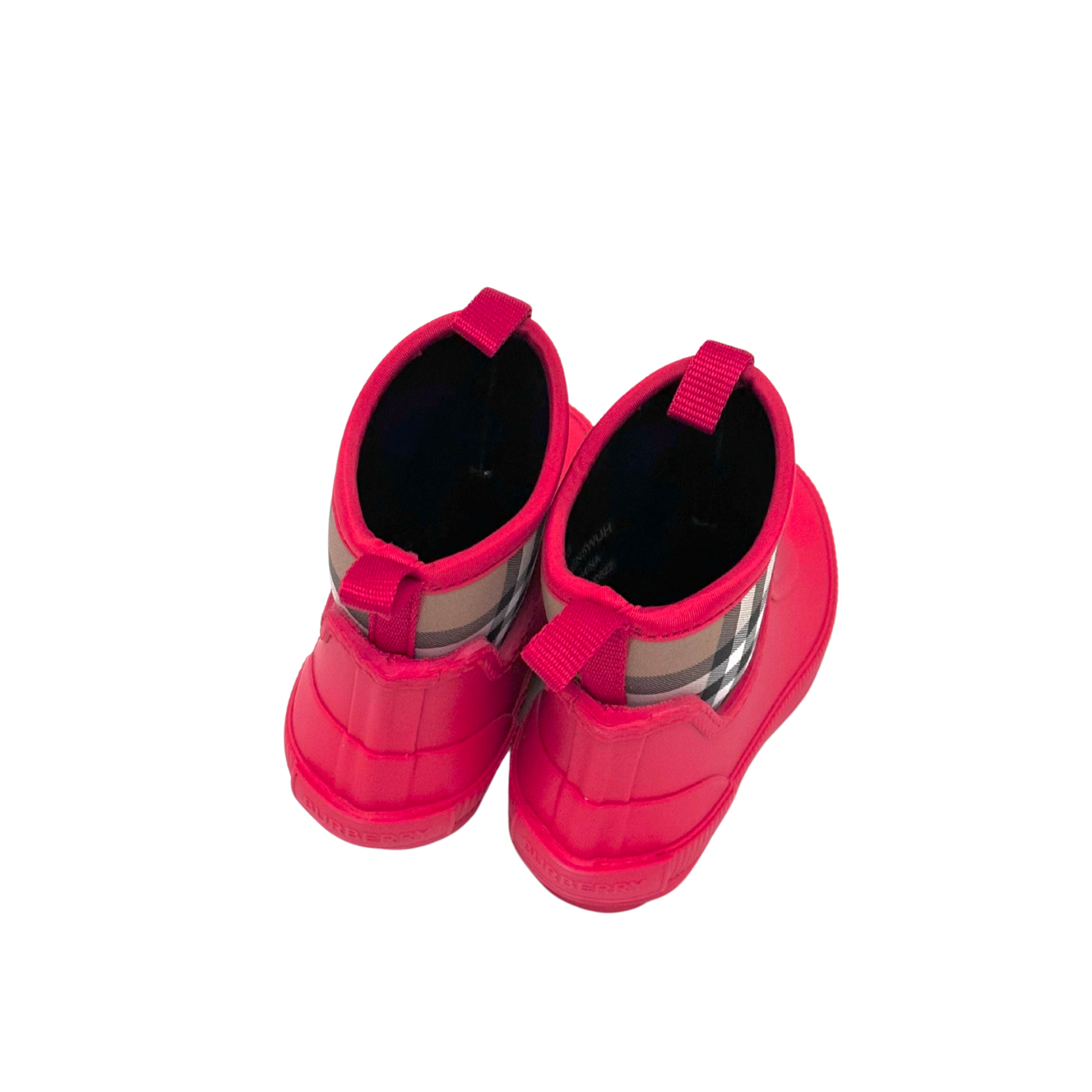 Burberry Red Classic Rain Boots